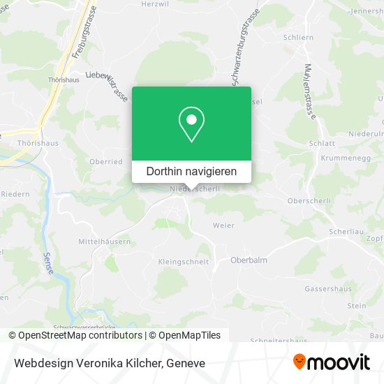 Webdesign Veronika Kilcher Karte