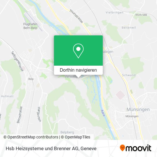 Hsb Heizsysteme und Brenner AG Karte