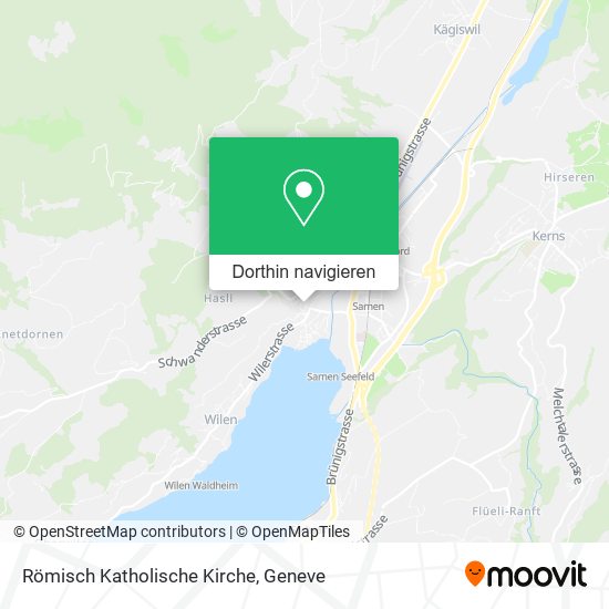 Römisch Katholische Kirche Karte