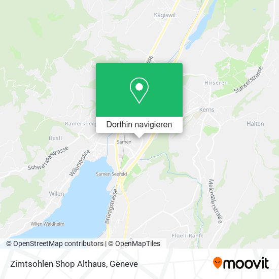 Zimtsohlen Shop Althaus Karte