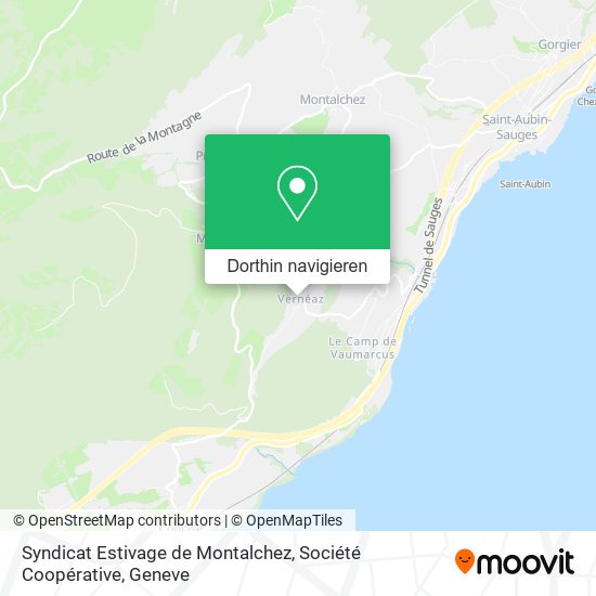 Syndicat Estivage de Montalchez, Société Coopérative Karte