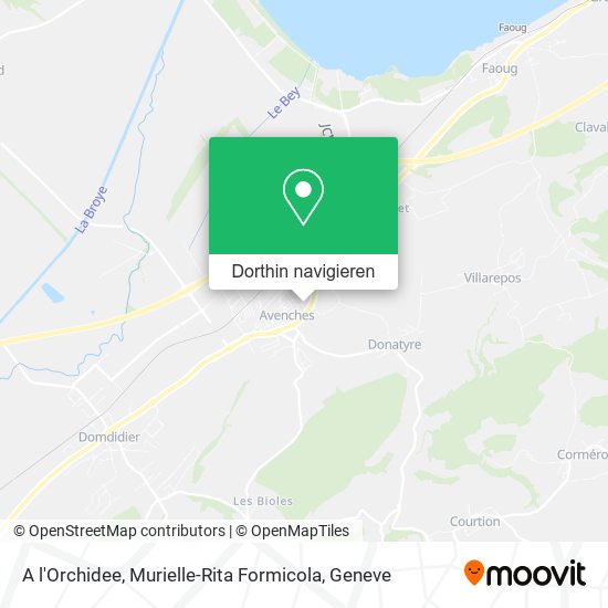 A l'Orchidee, Murielle-Rita Formicola Karte