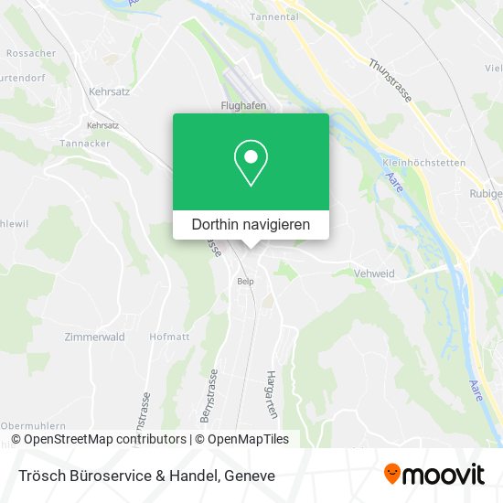 Trösch Büroservice & Handel Karte