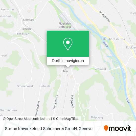 Stefan Imwinkelried Schreinerei GmbH Karte
