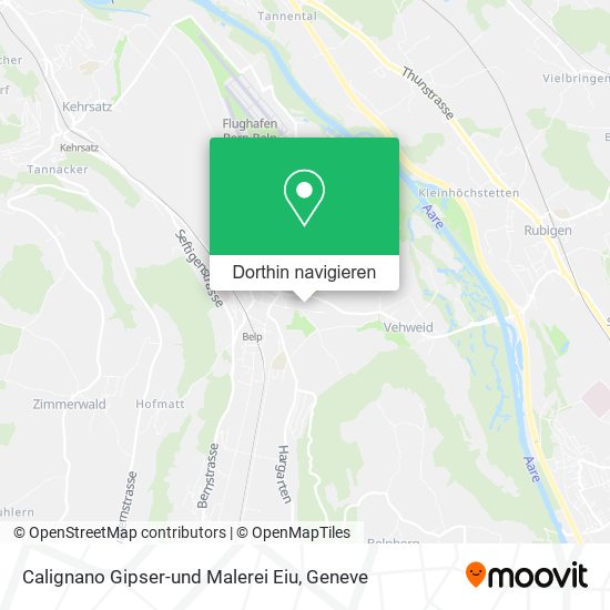 Calignano Gipser-und Malerei Eiu Karte