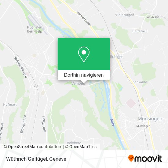 Wüthrich Geflügel Karte