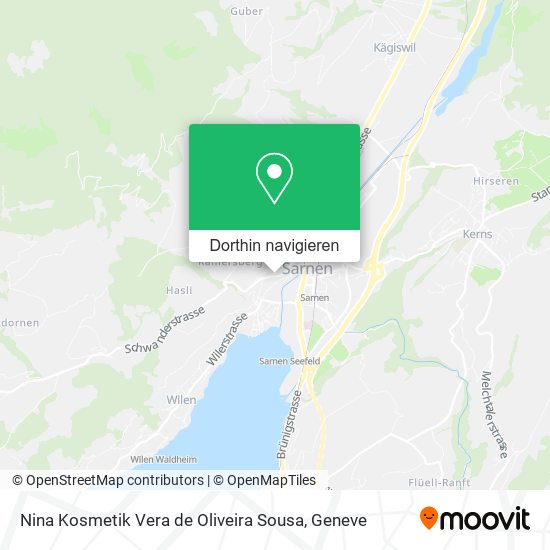 Nina Kosmetik Vera de Oliveira Sousa Karte