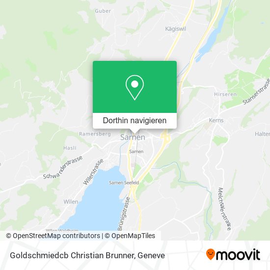 Goldschmiedcb Christian Brunner Karte