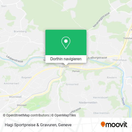 Hagi Sportpreise & Gravuren Karte