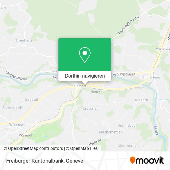 Freiburger Kantonalbank Karte