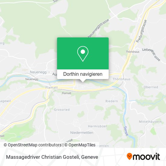 Massagedriver Christian Gosteli Karte
