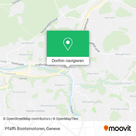 Pfäffli Bootsmotoren Karte