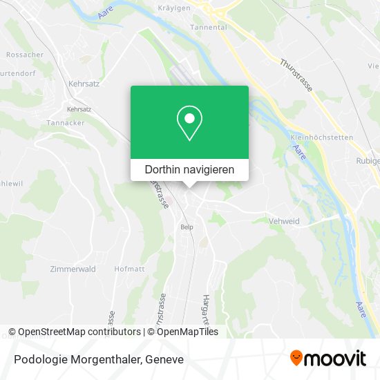 Podologie Morgenthaler Karte