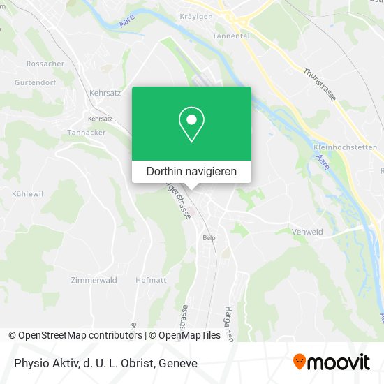 Physio Aktiv, d. U. L. Obrist Karte