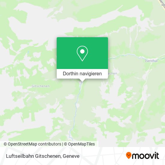 Luftseilbahn Gitschenen Karte