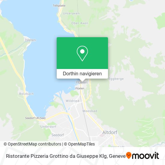 Ristorante Pizzeria Grottino da Giuseppe Klg Karte
