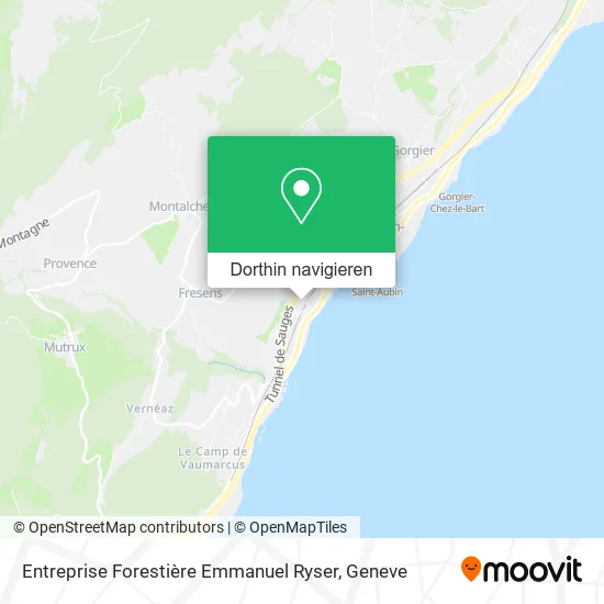 Entreprise Forestière Emmanuel Ryser Karte