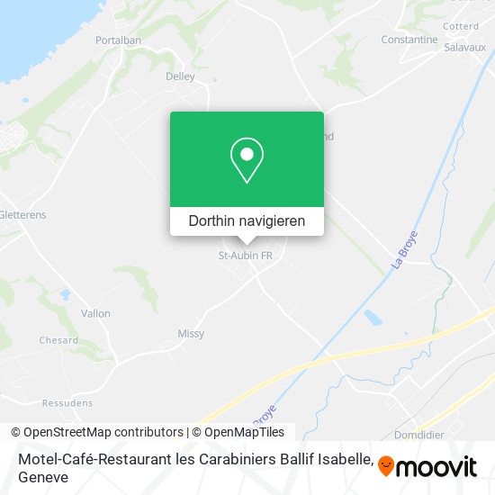 Motel-Café-Restaurant les Carabiniers Ballif Isabelle Karte