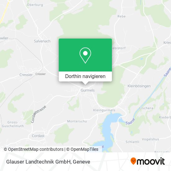 Glauser Landtechnik GmbH Karte