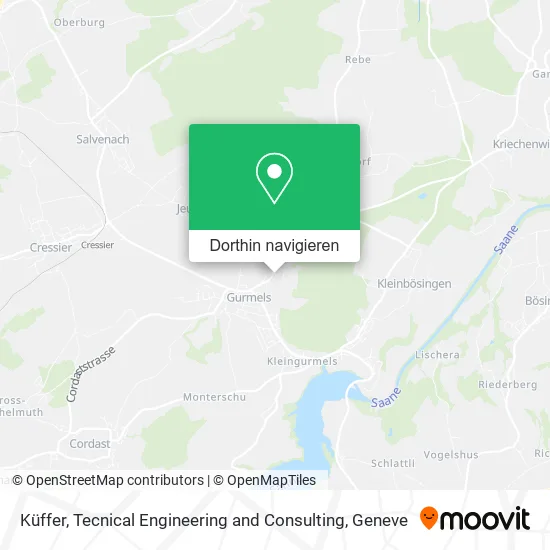 Küffer, Tecnical Engineering and Consulting Karte