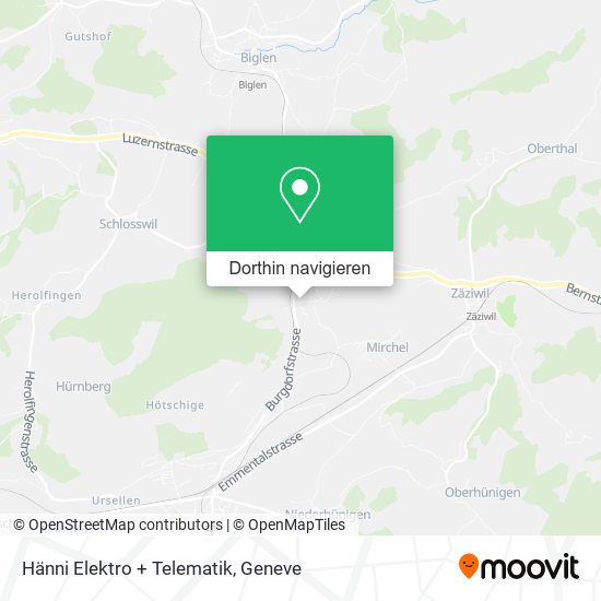 Hänni Elektro + Telematik Karte