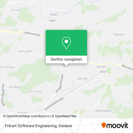 Frikart Software Engineering Karte