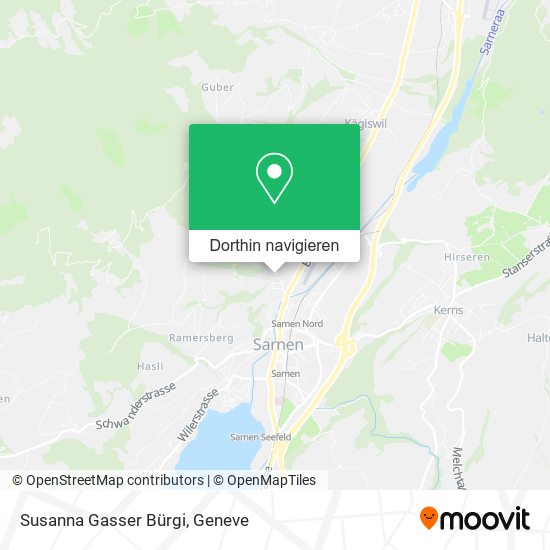 Susanna Gasser Bürgi Karte