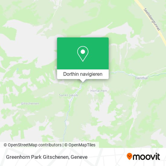 Greenhorn Park Gitschenen Karte