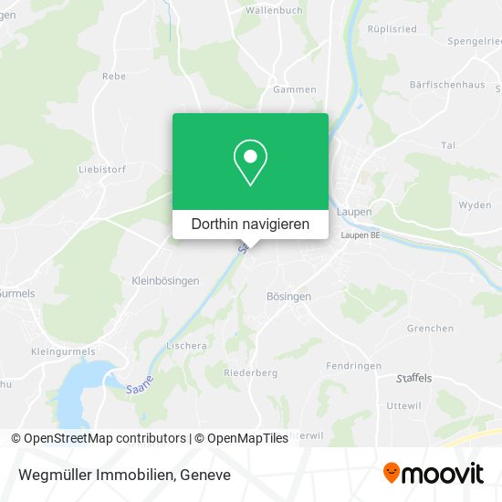 Wegmüller Immobilien Karte