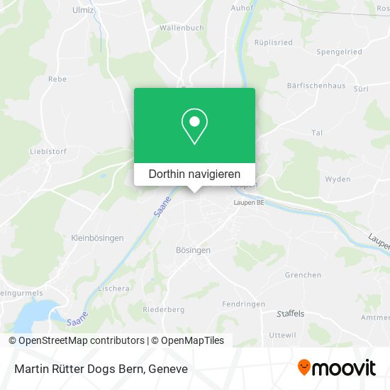Martin Rütter Dogs Bern Karte