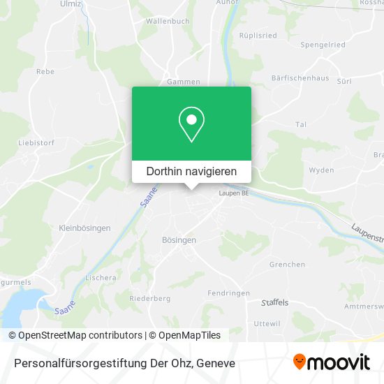 Personalfürsorgestiftung Der Ohz Karte
