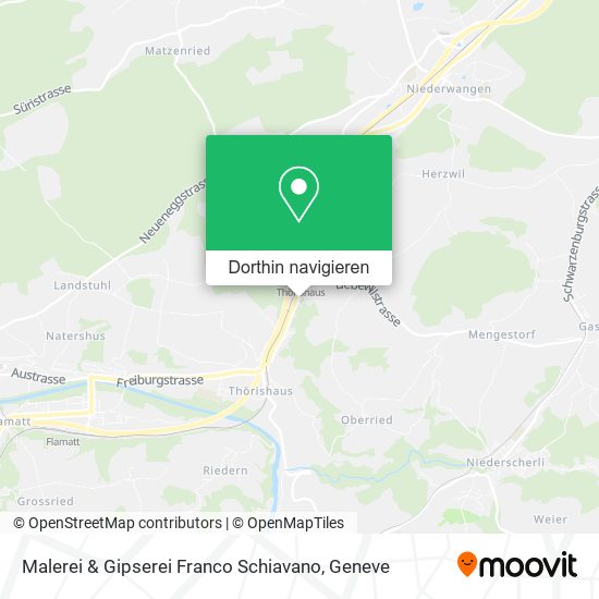 Malerei & Gipserei Franco Schiavano Karte