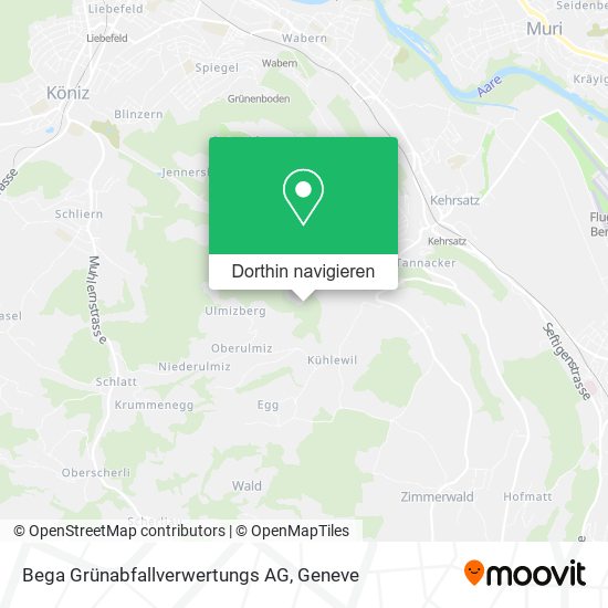 Bega Grünabfallverwertungs AG Karte