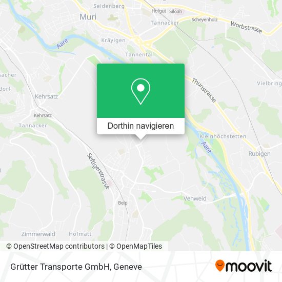 Grütter Transporte GmbH Karte