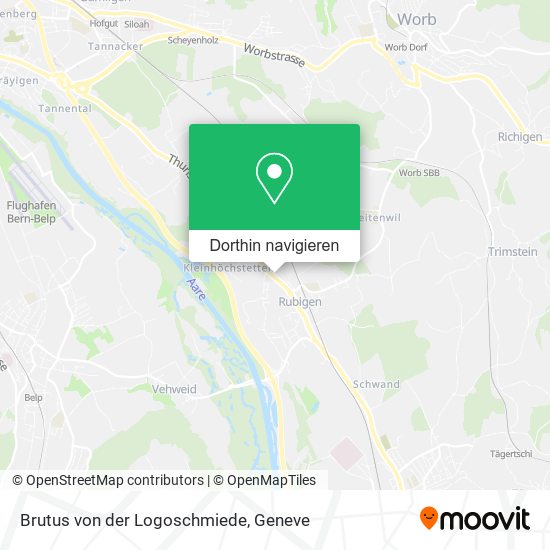 Brutus von der Logoschmiede Karte