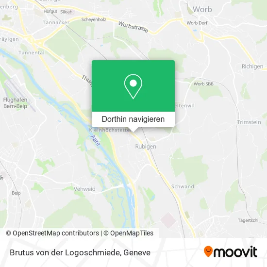 Brutus von der Logoschmiede Karte