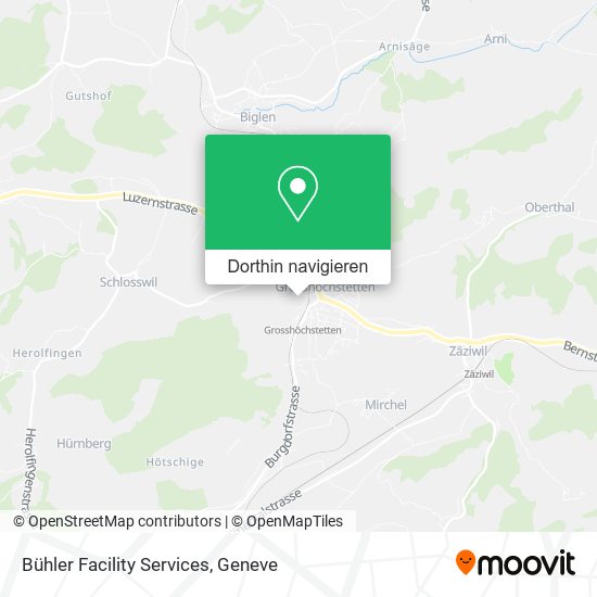 Bühler Facility Services Karte