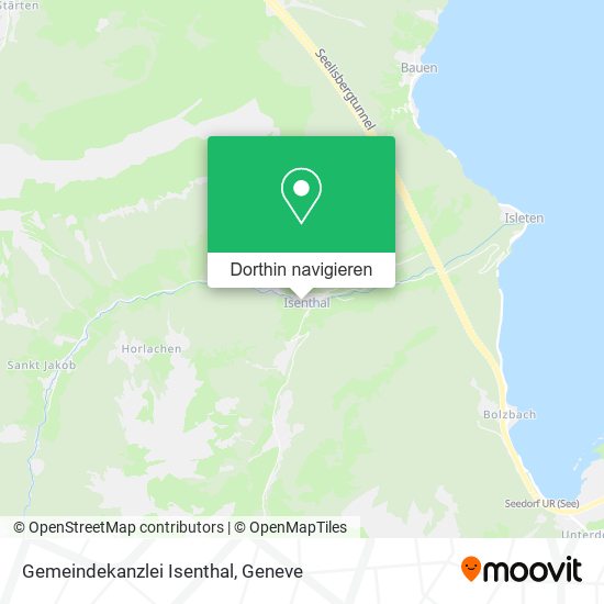 Gemeindekanzlei Isenthal Karte