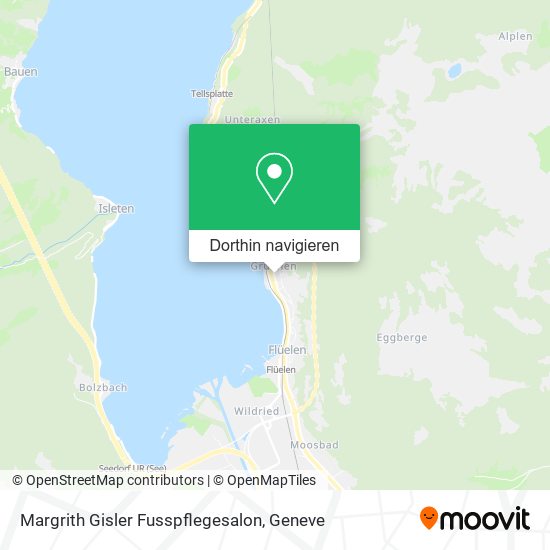 Margrith Gisler Fusspflegesalon Karte