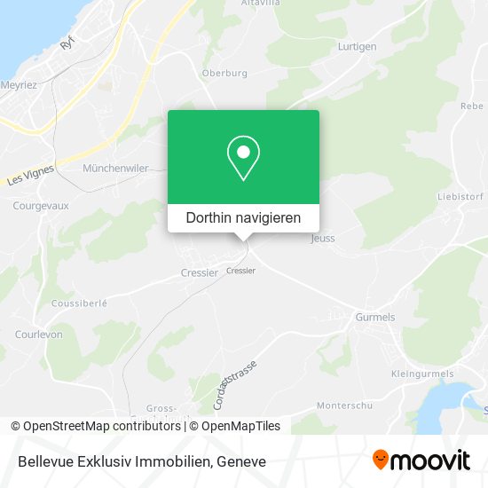 Bellevue Exklusiv Immobilien Karte