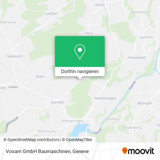 Vosam GmbH Baumaschinen Karte