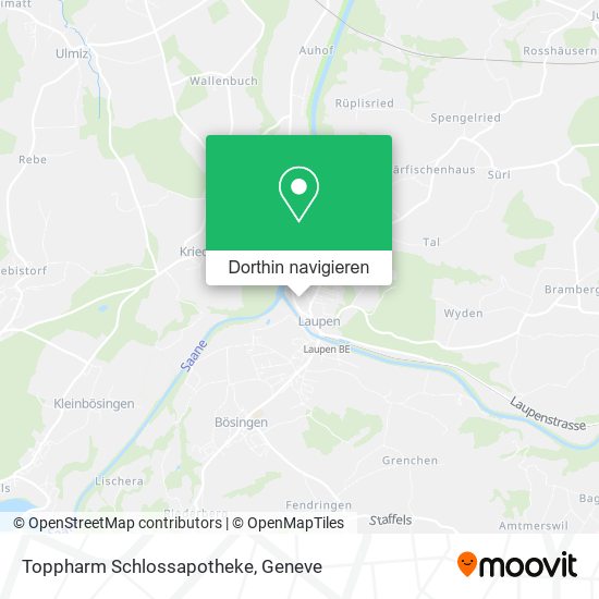 Toppharm Schlossapotheke Karte
