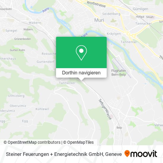 Steiner Feuerungen + Energietechnik GmbH Karte