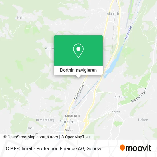 C.P.F.-Climate Protection Finance AG Karte