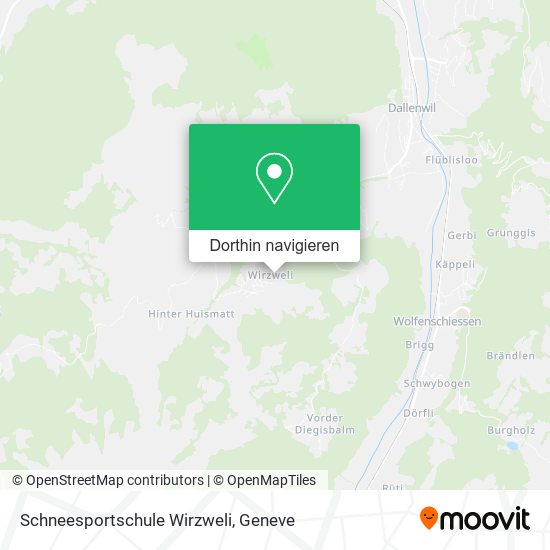 Schneesportschule Wirzweli Karte