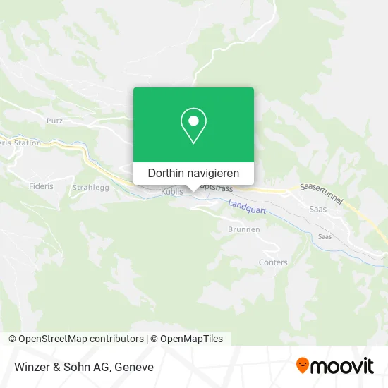 Winzer & Sohn AG Karte