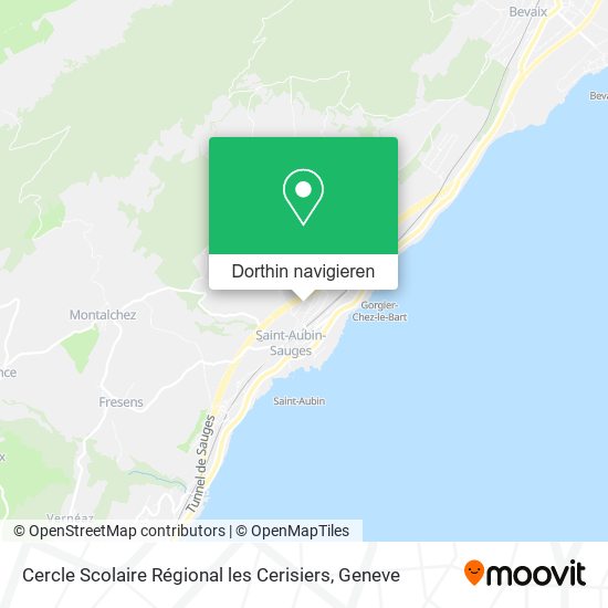 Cercle Scolaire Régional les Cerisiers Karte