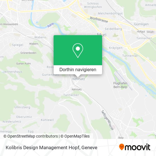 Kolibris Design Management Hopf Karte