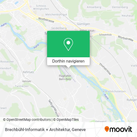 Brechbühl-Informatik + Architektur Karte