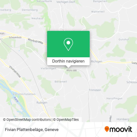 Fivian Plattenbeläge Karte